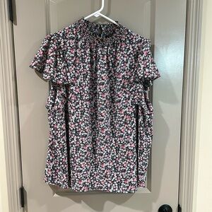 1.State Floral Blouse in size 2X